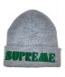 Supreme（シュプリーム）の古着「Stencil Beanie」｜グレー