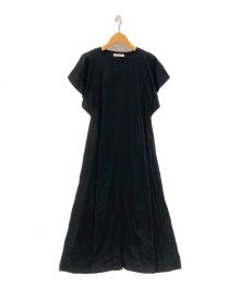 INTIMITE（アンティミテ）の古着「Flare Sleeveless C＆S One-piece」｜ブラック