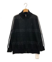 Ameri（アメリ）の古着「UND LACE KNIT LINE TOP」｜ブラック