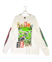 SAINT MICHAEL（セントマイケル）の古着「STT_LS TEE_LANDSCAPE」｜ホワイト