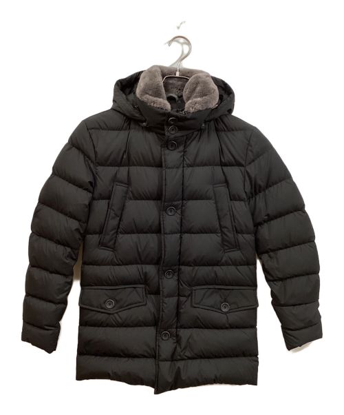 HERNO（ヘルノ）HERNO (ヘルノ) N-3B Nylon Down Jacket ブラック サイズ:42の古着・服飾アイテム