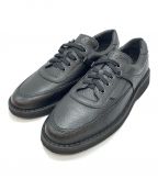 PADMORE & BARNES×STEVEN ALANパドモア&バーンズ×スティーブンアラン）の古着「レザースニーカー」｜ブラック