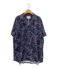 WAX LONDON（ワックスロンドン）の古着「DIDCOT SS SHIRT TIE-DYE」｜パープル