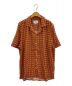 wax london（ワックスロンドン）の古着「DIDCOT SS SHIRT AMALFI」｜レッド