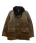 NIGEL CABOURN（ナイジェルケーボン）の古着「LEATHER CAR COAT」｜ブラウン