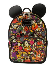 DISNEY×Loungefly（ディズニー×ラウンジフライ）の古着「ハロウィーン柄ミニリュック」