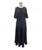 ok.soonオクスン）の古着「black maxi dress」｜ブラック