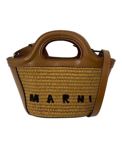 MARNI（マルニ）MARNI (マルニ) TROPICALIA BAG MICRO ブラウン サイズ:UNIの古着・服飾アイテム