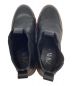 中古・古着 ZARA (ザラ) vibram (ビブラム) サイドゴアブーツ ブラック×ブラウン サイズ:38：5000円