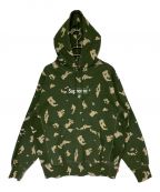 SUPREMEシュプリーム）の古着「Box Logo Hooded Sweatshirt」｜オリーブ