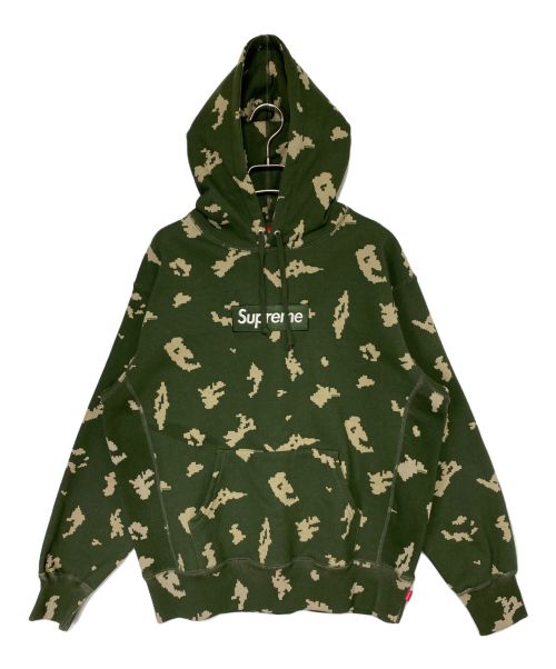 SUPREME（シュプリーム）SUPREME (シュプリーム) Box Logo Hooded Sweatshirt オリーブ サイズ:Sの古着・服飾アイテム