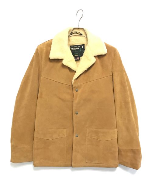 SCHOTT BROS.（ショットブロス）SCHOTT BROS. (ショットブロス) スプリット ランチャージャケット ブラウン サイズ:36の古着・服飾アイテム