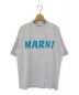 MARNI（マルニ）の古着「MARNI LOGO OGANIC COTTON JERSY」｜ライトブルー