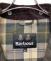 中古・古着 Barbour (バブアー) BURGHLEY/ワックス コットン ロング コート オリーブ サイズ:40：35000円