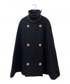 LOEWEロエベ）の古着「Wool Military Cape」｜ブラック