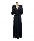 MYLANマイラン）の古着「Volume Sleeve Maxi Dress」｜ブラック