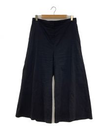 theory（セオリー）の古着「Good Crunch W Wide Crop Pant T」｜ネイビー