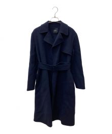 theory（セオリー）の古着「Luxe New Divide Wrap Trench」｜ネイビー