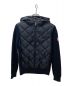 CANADA GOOSE（カナダグース）の古着「Hybridge Quilted Knit Hoody　6800L」｜ブラック