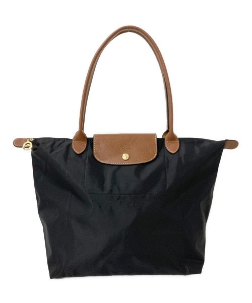 LONGCHAMP（ロンシャン）LONGCHAMP (ロンシャン) ルプリアージュトートバッグ ブラック サイズ:-の古着・服飾アイテム