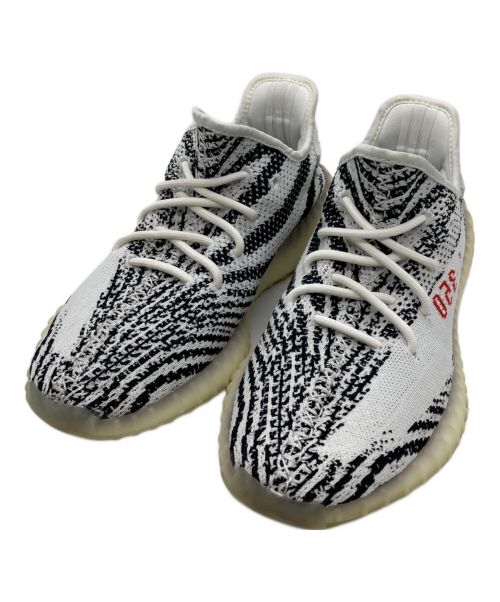 adidas（アディダス）adidas (アディダス) YEEZY BOOST350V2 ホワイト×ブラック サイズ:US8　1/2の古着・服飾アイテム