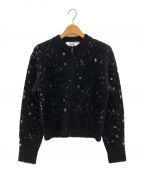 MURRALミューラル）の古着「Twinkle knit cardigan」｜ブラック