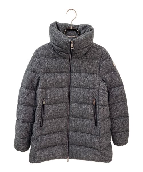 MONCLER（モンクレール）MONCLER (モンクレール) ウールカシミヤダウンジャケット グレーの古着・服飾アイテム