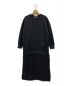 Venit（ヴェニット）の古着「feather×bonding dress」｜ブラック