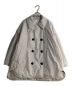 D-VEC（ディーベック）の古着「W'S WIND STOPPERR INSULTION PEA COAT BLOUSON」｜ホワイト