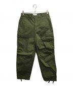 WTAPSダブルタップス）の古着「MILT9602 / TROUSERS / NYCO. RIPSTOP」｜オリーブ