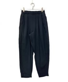 UNITED ARROWS & SONS（ユナイテッドアローズ アンド サンズ）の古着「PE 2P WIDE PANTS」｜ネイビー