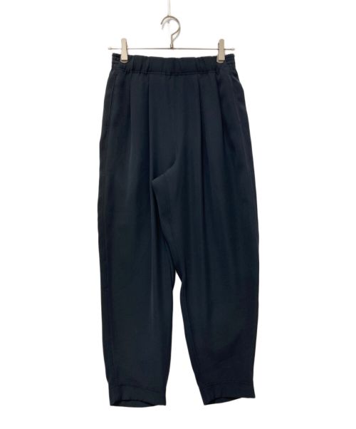 UNITED ARROWS & SONS（ユナイテッドアローズ アンド サンズ）UNITED ARROWS & SONS (ユナイテッドアローズ アンド サンズ) PE 2P WIDE PANTS ネイビー サイズ:Mの古着・服飾アイテム