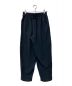 UNITED ARROWS & SONS (ユナイテッドアローズ アンド サンズ) PE 2P WIDE PANTS ネイビー サイズ:M：8000円