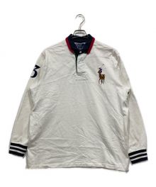 POLO RALPH LAUREN（ポロ・ラルフローレン）の古着「ラガーシャツ」｜ホワイト