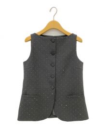 Bibiy.（ビビィ）の古着「JEWEL VEST」｜グレー