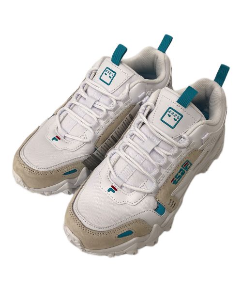 FILA（フィラ）FILA (フィラ) そらる (ソラル) okamont TR × ソラル はんぺんくんモデル ホワイト サイズ:24.5の古着・服飾アイテム