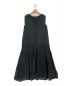 MARILYN MOON (マリリンムーン) sheer cotton 2way wave tuck dress ブラック サイズ:-：7000円