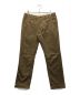 BURGUS PLUS（バーガスプラス）の古着「Zip fly Modern Chino Trousers」｜ブラウン