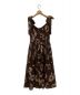 Her lip to (ハーリップトゥ) Sunflower-Printed Midi Dress ブラウン サイズ:M：8000円