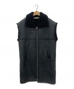 LEINWANDEラインヴァンド）の古着「B-3 Over Vest」｜ブラック