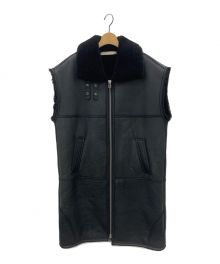 LEINWANDE（ラインヴァンド）の古着「B-3 Over Vest」｜ブラック