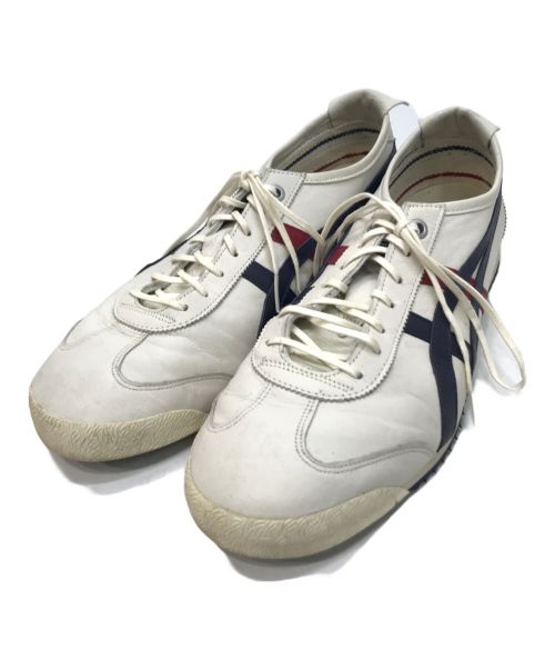 Onitsuka Tiger（オニツカタイガー）Onitsuka Tiger (オニツカタイガー) MEXICO 66 SD オフホワイト×ネイビー サイズ:27の古着・服飾アイテム