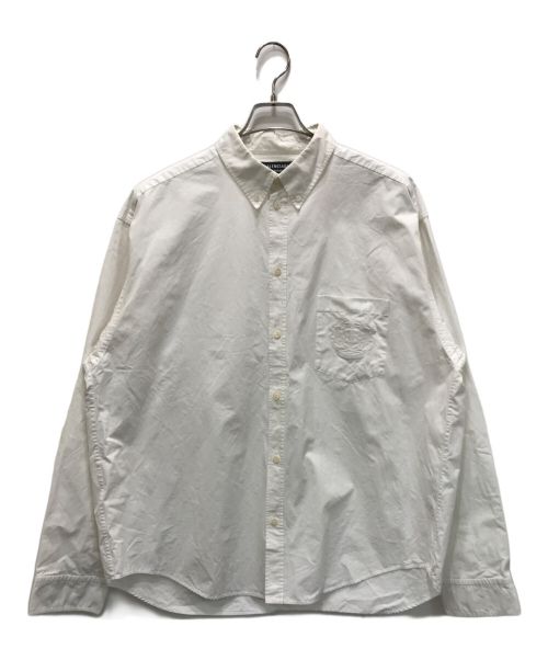 BALENCIAGA（バレンシアガ）BALENCIAGA (バレンシアガ) L/S Large Fit Shirt ホワイト サイズ:38の古着・服飾アイテム