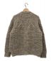 BATONER (バトナ―) SPREAD ARAN CREW NECK CARDIGAN グレージュ サイズ:2：12000円