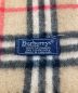 BURBERRY LONDON (バーバリーロンドン) ノバチェックカシミヤマフラー ベージュ：12000円