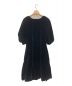 CECILIE BAHNSEN (セシリーバンセン) Velvet dress ブラック サイズ:UK6：60000円