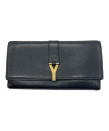 Saint Laurent Paris（サンローランパリ）の古着「Yライン長財布」｜ネイビー