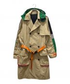 HERON PRESTONヘロンプレストン）の古着「Reimagines the Classic Trench Coat トレンチコート」｜ベージュ