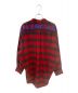 BALENCIAGA (バレンシアガ) TARTAN NEW SWING SHIRT レッド サイズ:34：50000円