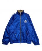 GUCCI×adidasグッチ×アディダス）の古着「GG Canvas Reversible Jacket」｜ベージュ/ブルー